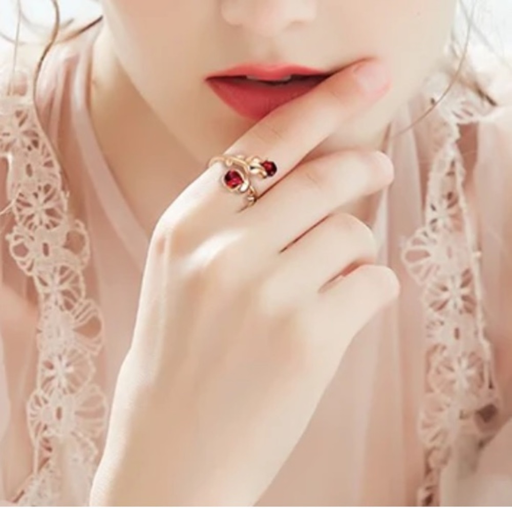 Adjustable Rose Ring - Picture 2 of 9